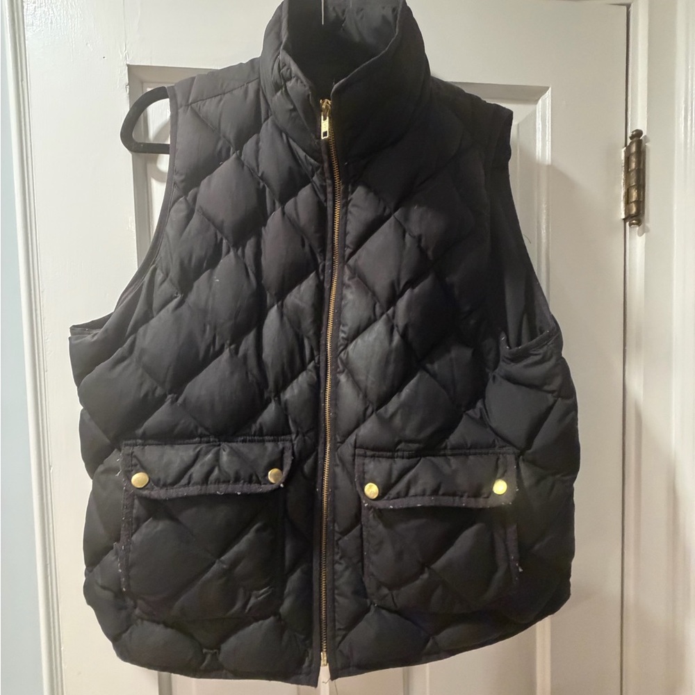 J.Crew quilted vest